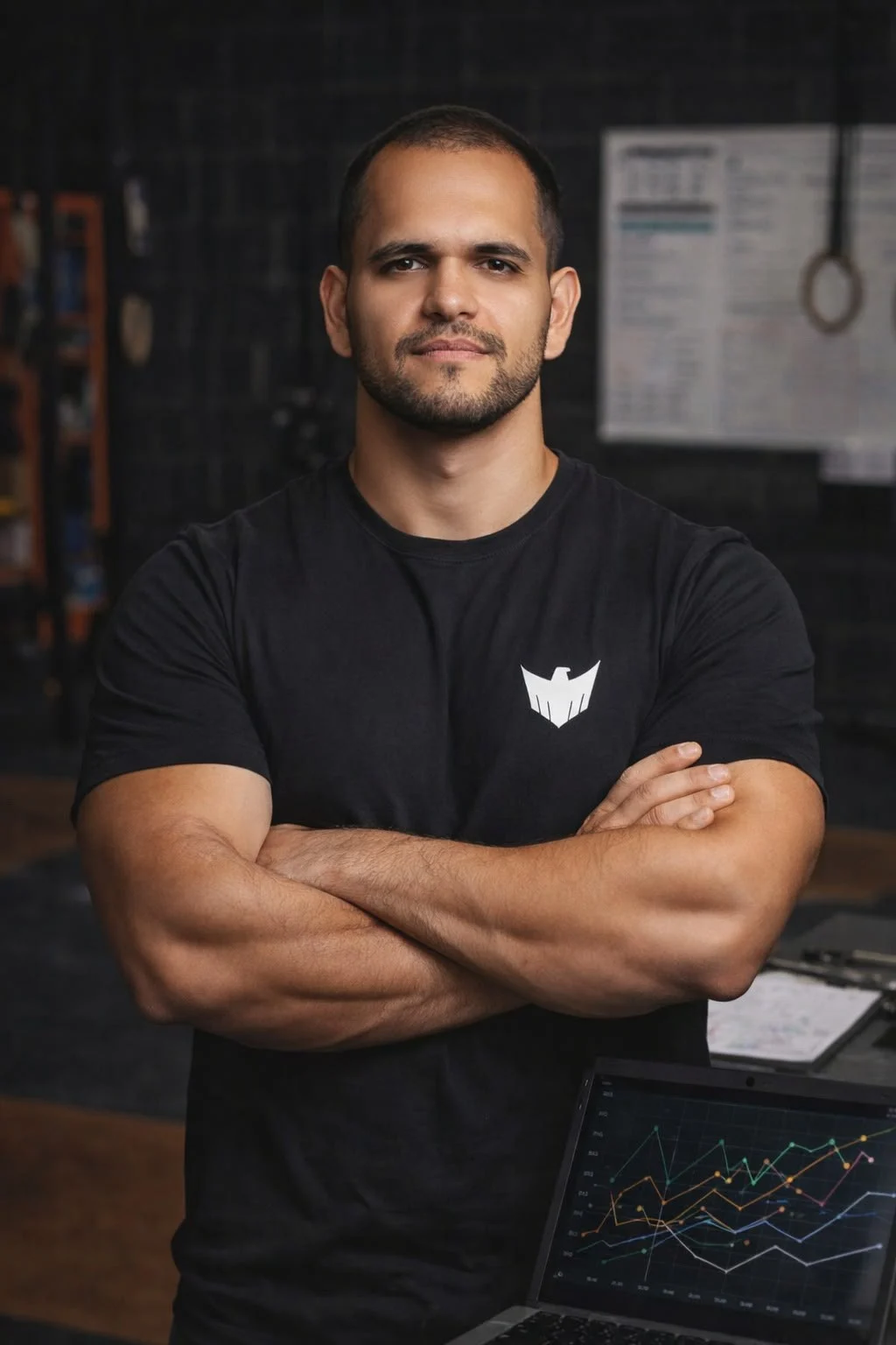 Coach Orlando, na academia